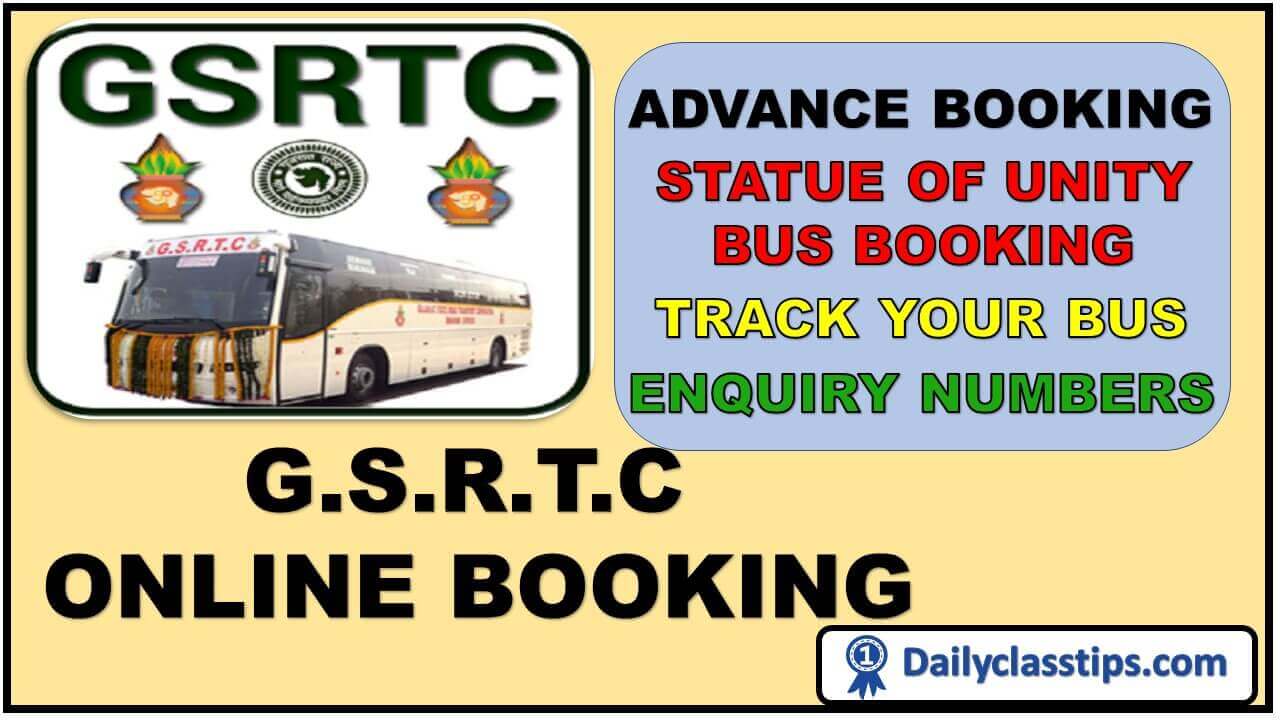 GSRTC BUS BOOKING