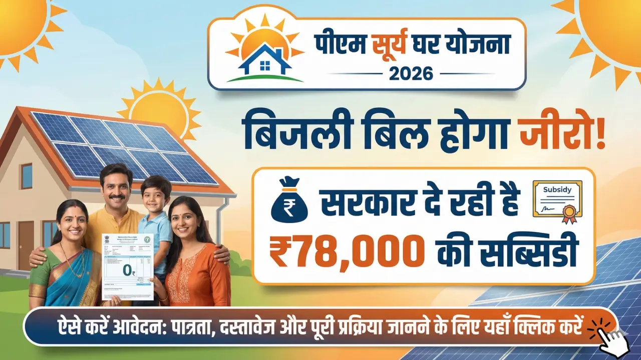 PM Surya Ghar Yojana Apply Online 2026: