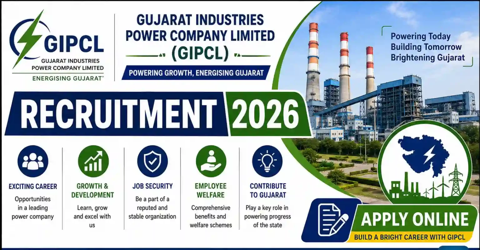 GIPCL Recruitment 2026